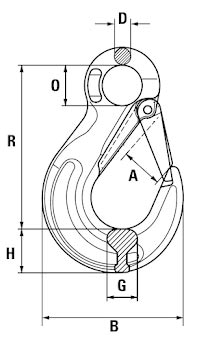 stainless 3 leg sling! style=